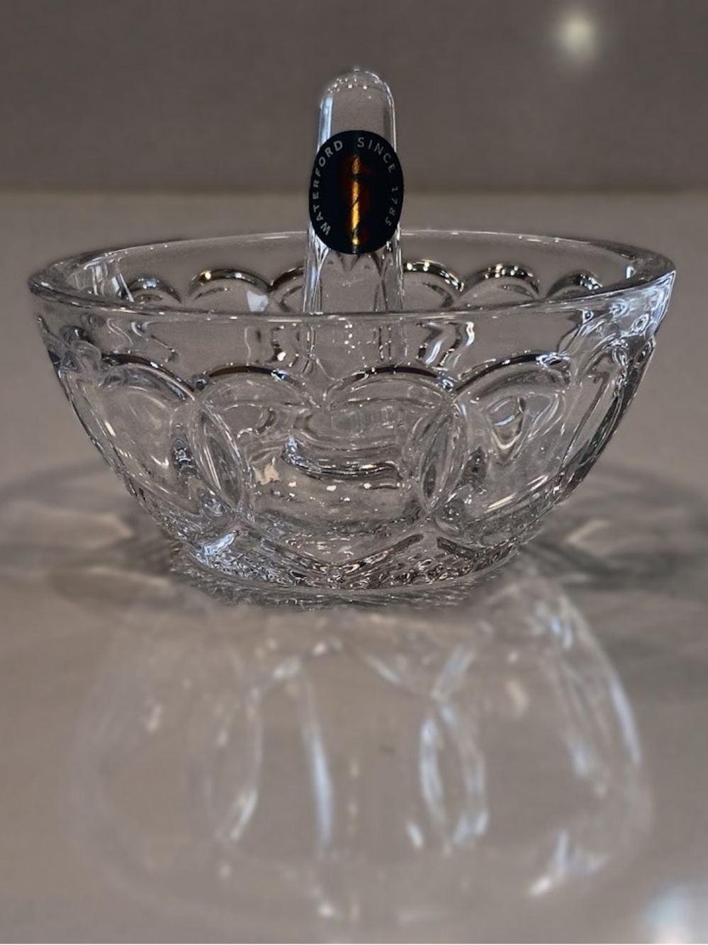 Waterford WEDDING RING HOLDER, 2.5IN, NEW IN BOX